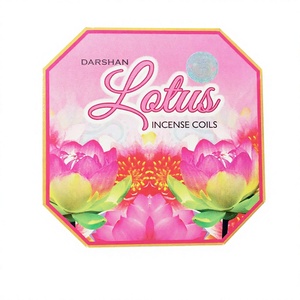 Bobines d'encens Darshan Lotus, encens parfumé, encens aromatique indien pour toutes les saisons, longue durée, 24 heures - Product Image 3