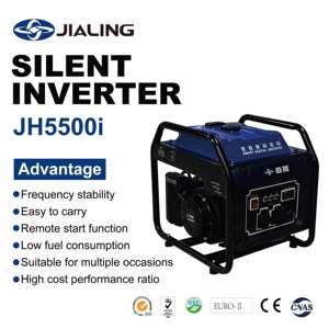 4000W 4.5KW Recoil Open Frame Inverter Generators <span class=keywords><strong>pour</strong></span> la construction de ferme Forte puissance Fonctionnement stable AVR Régulation de tension - Product Image 2