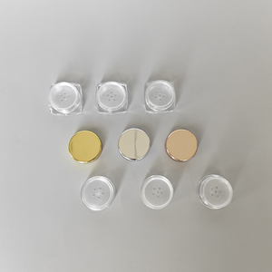 Rỗng 1G 3G 5gram nhỏ hoa hồng vàng <span class=keywords><strong>5ml</strong></span> 10gram 10ml vuông tròn bạc nhỏ lỏng long lanh sắc tố <span class=keywords><strong>Jar</strong></span> - Product Image 1