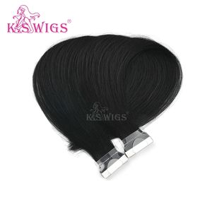 Extensiones de cinta de pelo chino Remy recto elegante con trama única para ocasiones especiales - Product Image 4