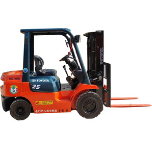 Used Toyota Diesel Engine Hydraulic Counterbalance <b>Forklift</b> 2-2.5 Ton Warehouse Use Seated Operation Gearbox Motor Bearing for - Product Image 1