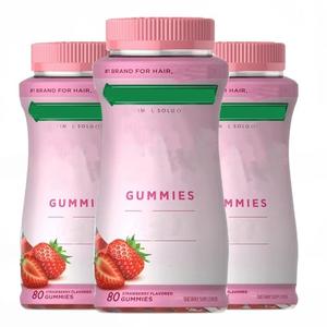 Biotina Crecimiento del cabello Piel Uñas Antienvejecimiento Colágeno Mejorar la vista Adulto Gummy Candy Vitaminas - Product Image 6