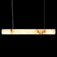 Fabricant professionnel de luminaires suspendus réglables en métal optique en albâtre pour les cafés et les restaurants