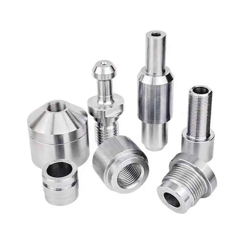 High Precision Hardware Cnc Lathe Turning Machining Titanium Alloy Custom Complex Cnc Machining Machinery Metal Parts