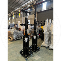 Soporte de Altavoz de Línea de Aluminio con Manivela