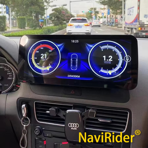 Radio para coche Android de 12.3 pulgadas para AUDI Q5 2010-2016, pantalla táctil, reproductor multimedia de video, estéreo para auto, GPS, navegación, CarPlay, unidad principal. - Product Image 1