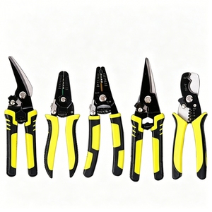 Pinza spelafili multifunzione per elettricisti, tagliacavi in acciaio e pinze per tirare fili, per uso fai-da-te, personalizzabile OEM - Product Image 4