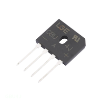 Composants électroniques IC, BOM IC en stock, diodes GBU4J 4-SIP, GBU