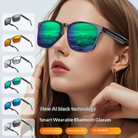 Lunettes intelligentes multifonctionnelles avec IA : écoute de musique, traduction de dialogue en temps réel et commande tactile