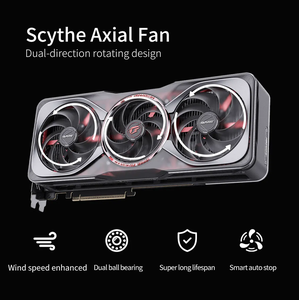 การ์ดจอ COLORFUL IGame RTX 5070 Ti Advanced OC 16GB MXM PCI-E 5.0 256-bit สำหรับเล่นเกมบนเดสก์ท็อป พร้อมพัดลมระบายความร้อน RTX 5070 Ti 16G รุ่นใหม่จาก COLORFUL - Product Image 6