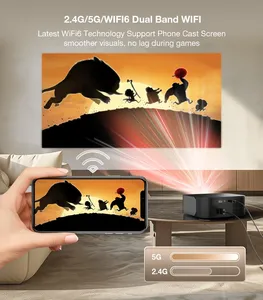 Salange Nhà Máy P92max Máy Chiếu Full <span class=keywords><strong>HD</strong></span> 4K 1080P <span class=keywords><strong>Net</strong></span>-Flix Máy Chiếu Điện Tử Tự Động Movie <span class=keywords><strong>HD</strong></span> Rạp Chiếu Phim Gia Đình - Product Image 6