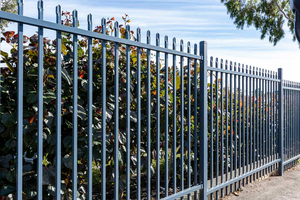 Clôture de jardin en acier antivol, barrière de sécurité à piquets pour extérieur, anti-corrosion – Offre Spéciale - Product Image 5