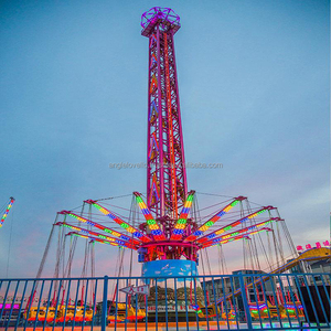 Manège Tour de Chute Aérienne Rotative de Haute Qualité pour Parc d'Attractions, à Vendre - Product Image 2