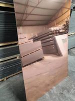 Nouveau design Panneaux muraux en PVC, Panneaux de revêtement miroir rigide, Panneaux décoratifs en PVC effet miroir charbon de bambou, Panneaux muraux en PVC aspect ardoise carbone