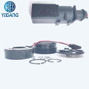 ชุดคลัตช์คอมเพรสเซอร์ A/C <span class=keywords><strong>24V</strong></span> สำหรับ Audi Tt VW Jetta SD7V16รถยนต์เครื่องปรับอากาศและ1J0820803B ทำความร้อน - Product Image 6