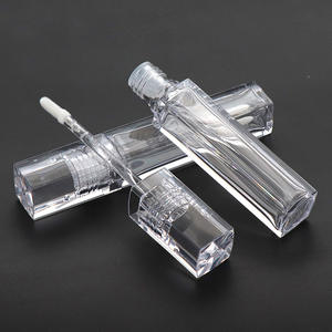 Tubos de Brillo Labial de Plástico de Alta Calidad, 6.5ml, Transparentes, Vacíos, con Serigrafía, Color Personalizado, MOQ Bajo - Product Image 3