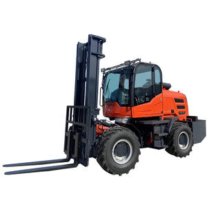 Famoso HUAYA 3 Ton 3,5 Ton 4 Ton 5 Ton 7 Ton carretilla elevadora articulada todoterreno 4x4 con pequeños accesorios gratis y tres filtros - Product Image 2