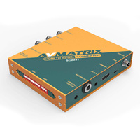 AVMATRIX SC2031 HDMI AV'den 3G-SDI'ya Ölçeklendirme Dönüştürücü, SDI Çıkışları ve AES/EBU Analog Ses Gömme Özelliğiyle Yayın ve Canlı Yayın için