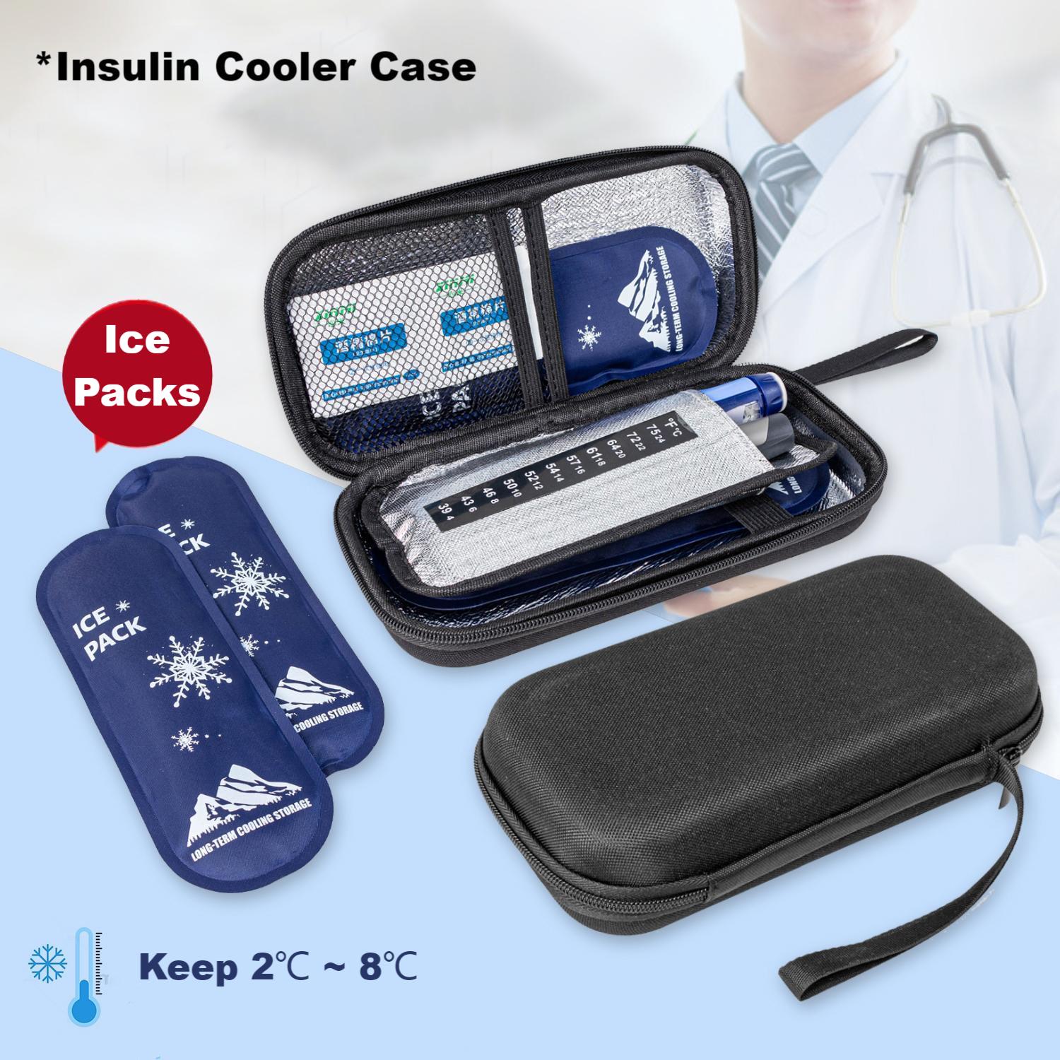 insulated travel case for semaglutide Portable Insulin Cases