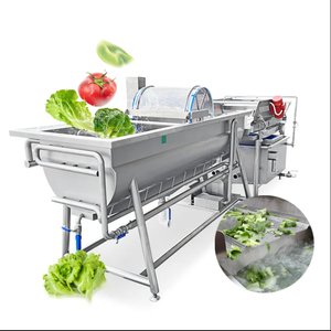 Automatic 304 Stainless Steel <b>Fruit</b> <b>Vegetable</b> Washing <b>Machine</b> for Leafy Greens Cabbage-Engine Core <b>Vegetable</b> <b>Processing</b> Plant - Product Image 2