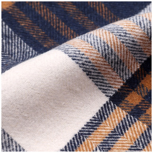 팩토리 스팟 세미프리사이즈 이미테이션 한국 스타일 직조 내마모성 네이비 블루 블랙 화이트 유니섹스 코트 모직 플래드 원단 - Product Image 5