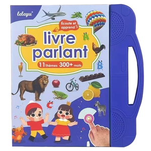Jouet éducatif français en plastique pour enfants - Machine interactive de lecture musicale et de développement linguistique - Product Image 3