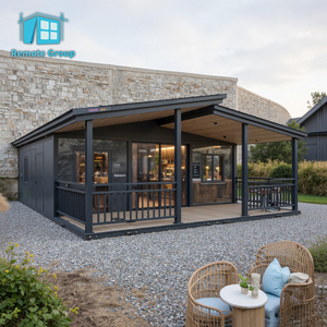 Casa Container Pieghevole di Lusso Moderna con Struttura in Acciaio, Portatile, 40 Piedi, 3 Camere da Letto, Espandibile, Negozio o Mini Casa - Product Image 1