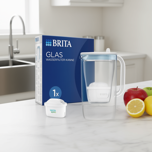 Carafe filtrante à eau Brita Glas 2,4 L avec filtre Maxtra Pro pour une eau potable propre - Product Image 3