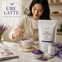 Bubuk Ubi Ungu Kelas Makanan Rainwood, Bubuk Ube, Pemasok Grosir untuk Smoothie, Dessert, dan Kue
