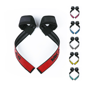 Custom Fitness energy <span class=keywords><strong>Power</strong></span> involucri da polso rivestiti in silicone sollevamento pesi Powerlifting palestra in Neoprene antiscivolo puntino mappatura personalizzata - Product Image 1