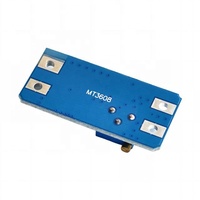 Modul Konverter Boost DC-DC MT3608 yang Dapat Disesuaikan, Input Lebar 2V-24V ke Output 5V/9V/12V/28V