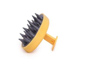 Brosse à shampoing manuelle en silicone imperméable à l'eau pour le cuir chevelu, exfoliant pour la repousse des cheveux et le soulagement du stress. - Product Image 1