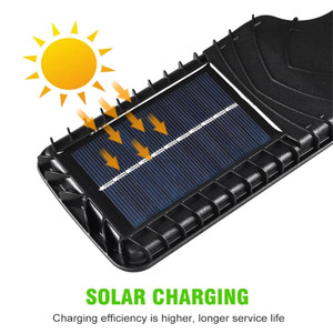 IP 65 водонепроницаемый 100 Cob Солнечный садовый светильник наружный на солнечной энергии настенный светильник с датчиком движения все в одном Солнечный уличный светильник - Product Image 3