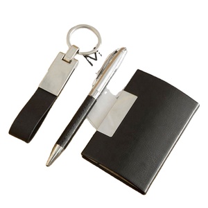 Personalized Executive <b>Gift</b> <b>Set</b>: Branded Pen & Card Holder for Corporate Events & Office Essentials - Perfect Promotional Swag - Product Image 2