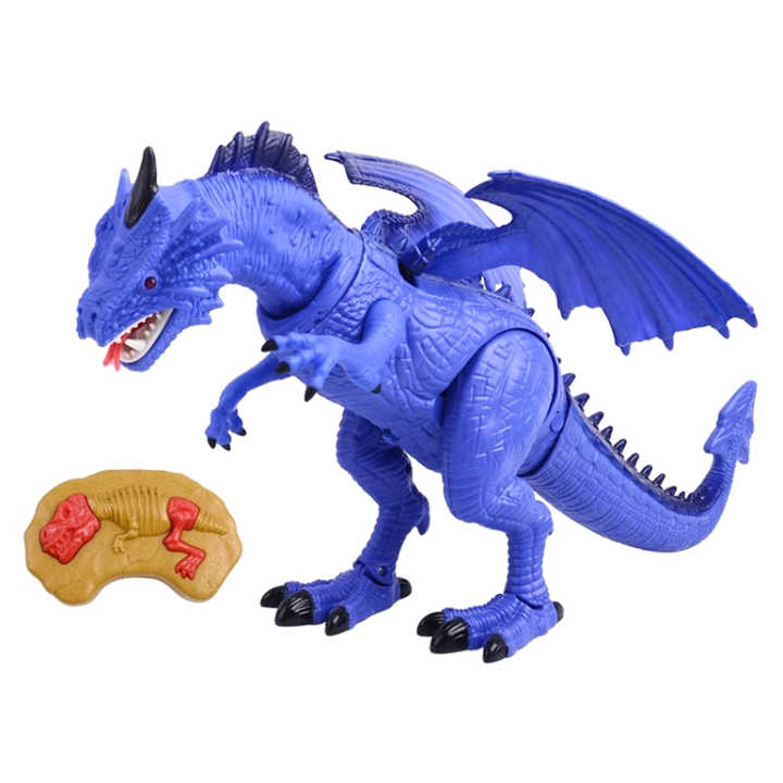 RC Flying Animal Kids Plastic Colorful Walking Dinosaur Toy
