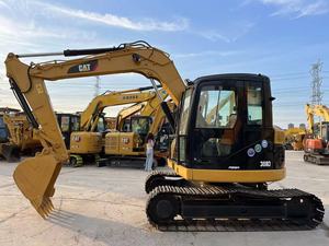 Mini Excavadora Usada CAT 308D de 8 Toneladas con Flexibilidad y Gran Resistencia para Excavación de Zanjas en Huertos para Plantación - Product Image 5
