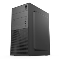 Gabinete de PC para Juegos de Torre Media con Alto Flujo de Aire, Micro ATX, Panel Frontal de Malla, Precio de Fábrica, Venta al Por Mayor