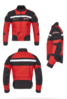 Jaket Motor Duhan D-020 Grosir OEM Katun Bomber Bordir Custom Patch Jaket Balap Vintage Jaket Musim Dingin Pria