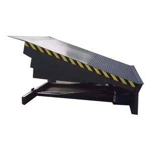 गोदाम रसद और कंटेनर ट्रक लोडिंग के लिए 6-12 टन फिक्स्ड हाइड्रोलिक डॉक लेवेलर भारी शुल्क लदान रैंप - Product Image 3