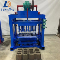 Machine à fabriquer des blocs de ciment et des pavés motorisés 4-40 Haute efficacité Certifiée CE ISO 220V/380V