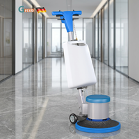 GR002 Nouvelle Polisseuse Monodisque Électrique Autotractée 17 Pouces Haute Vitesse pour Sols en Marbre