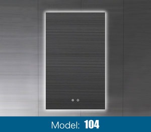 Lumière de salle de bain à LED murale moderne pour hôtel, anti-buée, intelligente, carrée, avec fonction tactile, étanche, <span class=keywords><strong>luminaire</strong></span> de salle de bain - Product Image 3