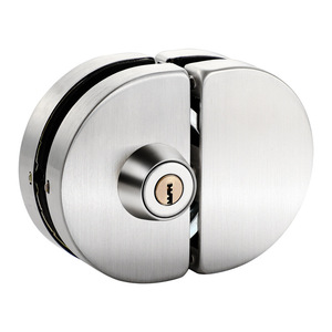 Cerradura de puerta de vidrio sin marco Kaishengxi de acero inoxidable para puertas de vidrio de oficina - Product Image 1
