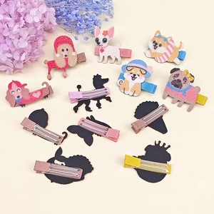 Pinces à cheveux mignonnes de chien de style doux pour les enfants pour <span class=keywords><strong>coiffer</strong></span> les cheveux de votre petit - Product Image 3