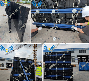 Lianggong tái sử dụng bê tông nhẹ xây dựng Bảng điều khiển ván khuôn nhựa cho tường/cột và tấm - Product Image 3