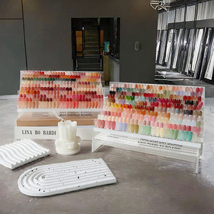 Acrylic Nail Polish Color Chart Display <b>Book</b> Multilayer Gel Color Sample Swatch for Salon - Product Image 3