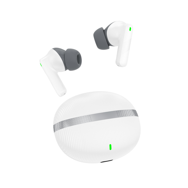 Wireless In-Ear Gaming Sport Headset V5.4 Sound ANC Noise Cancelling Earbuds with LED Battery Indicator IPX-4 TWS