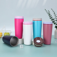 Vaso Térmico de Acero Inoxidable de 12oz/20oz, Antiderrames, para Viaje, para Agua y Café, con Tapa, Impresión de Logotipo Personalizado, Venta al Por Mayor
