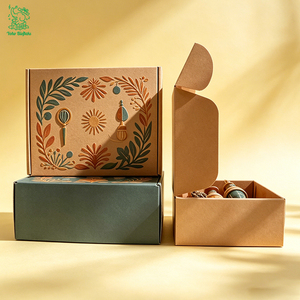 Caja <span class=keywords><strong>de</strong></span> Envío <span class=keywords><strong>de</strong></span> Cartón con Logotipo Creativo Impreso <span class=keywords><strong>para</strong></span> Regalos Hechos a Mano, Caja <span class=keywords><strong>de</strong></span> Correo <span class=keywords><strong>para</strong></span> Arte Decorativo - Product Image 1