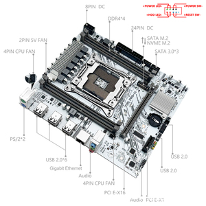ชุดเมนบอร์ด X99 ชิปเซ็ต HM55 รองรับซีพียู LGA2011-3 แรม DDR4 128GB เมนบอร์ด X99 สำหรับเดสก์ท็อป เมนบอร์ด X99 - Product Image 4